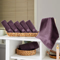 Sarry 6-Piece Washcloth Set - 600 GSM Premium Turkish Cotton