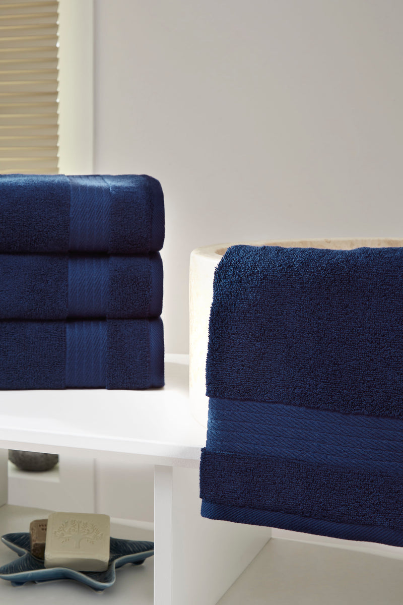 Sarry 4-Piece Hand Towel Set - 16x30 575 GSM Turkish Cotton