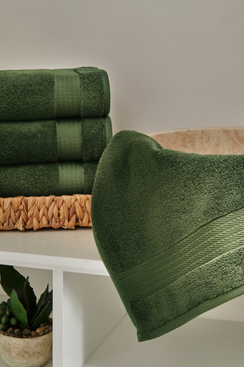 Sarry 4-Piece Hand Towel Set - 16x30 575 GSM Turkish Cotton