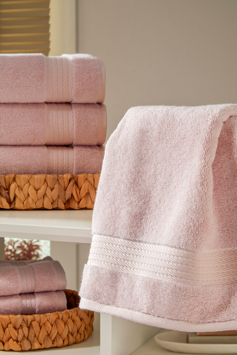 Sarry 4-Piece Hand Towel Set - 16x30 575 GSM Turkish Cotton