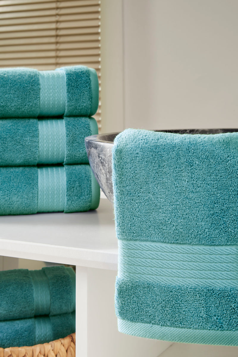Sarry 4-Piece Hand Towel Set - 16x30 575 GSM Turkish Cotton