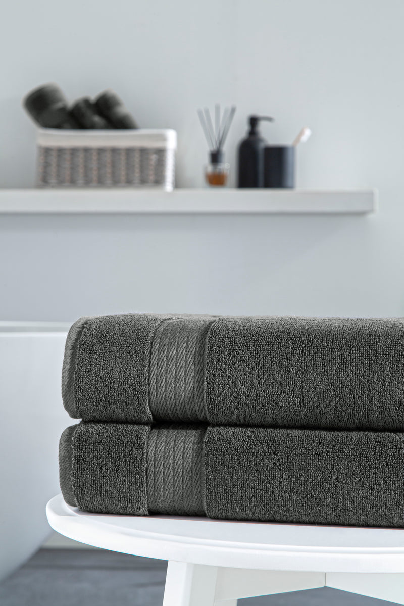 Sarry 2-Piece Bath Towel Set - 30x60