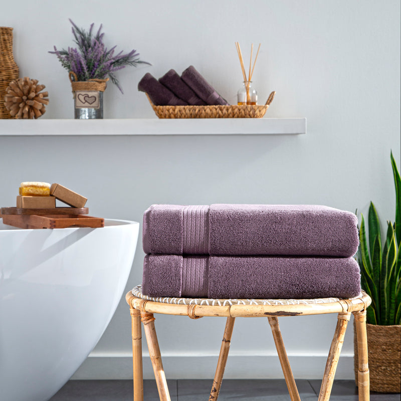 Sarry 2-Piece Bath Towel Set - 30x60