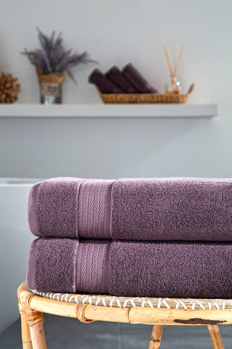 Sarry 2-Piece Bath Towel Set - 30x60