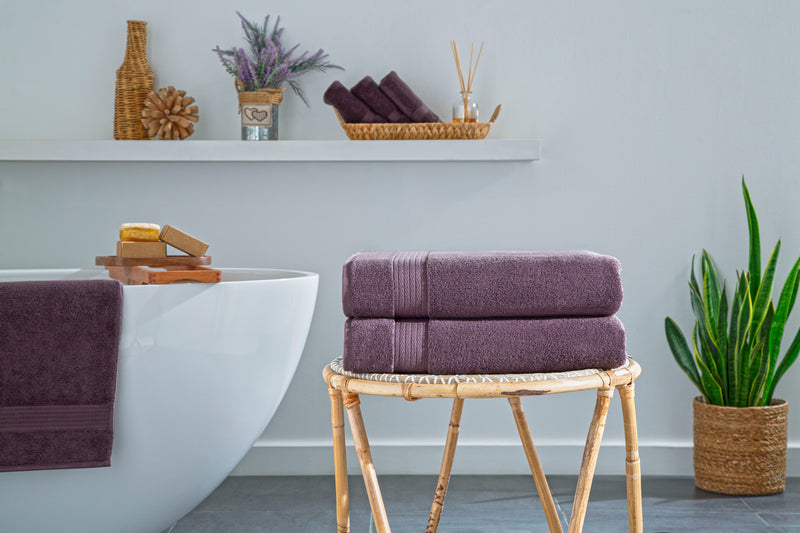 Sarry 2-Piece Bath Towel Set - 30x60