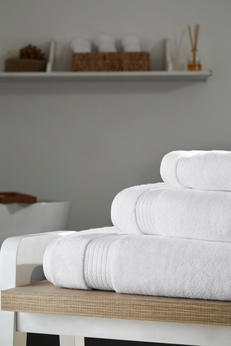 Sarry 6-Piece Luxury Bath Towel Set - 100% Turkish Cotton