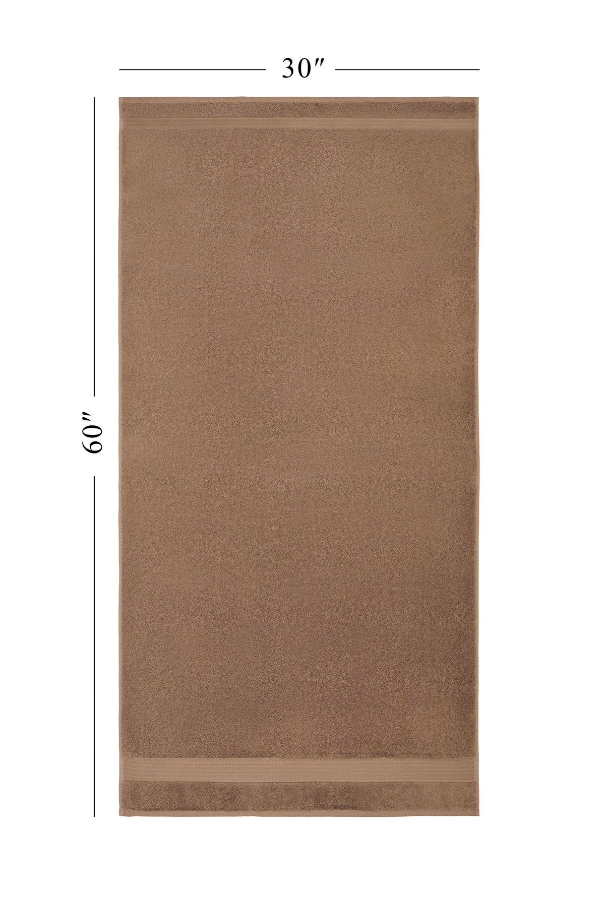 Sarry 6-Piece Luxury Bath Towel Set - 100% Turkish Cotton