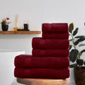 Sarry 6-Piece Luxury Bath Towel Set - 100% Turkish Cotton