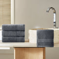 Werty 4-Piece Hand Towel Set - 16x30” 100% Turkish Cotton
