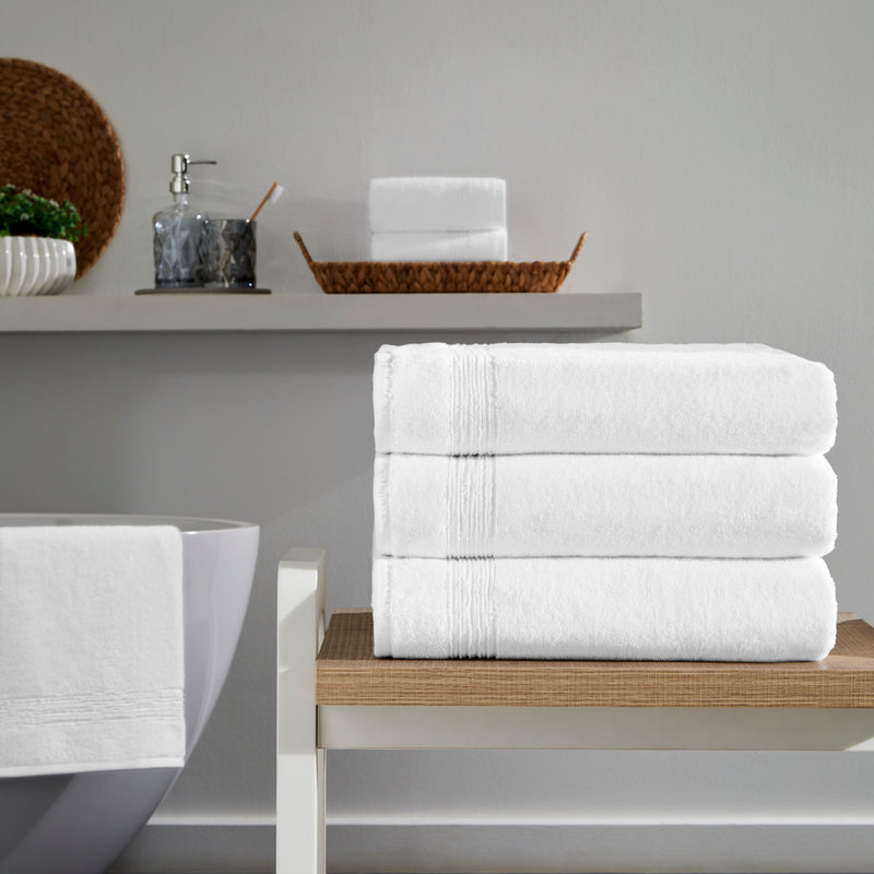 Werty 4-Piece Bath Towel Set - 27x54