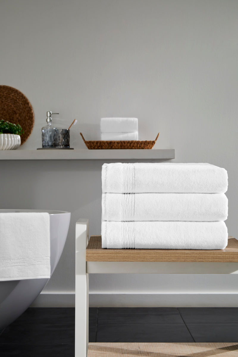 Werty 4-Piece Bath Towel Set - 27x54
