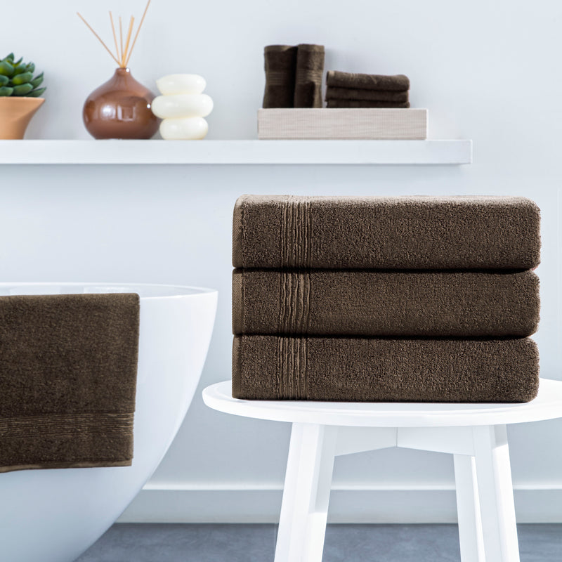 Werty 4-Piece Bath Towel Set - 27x54