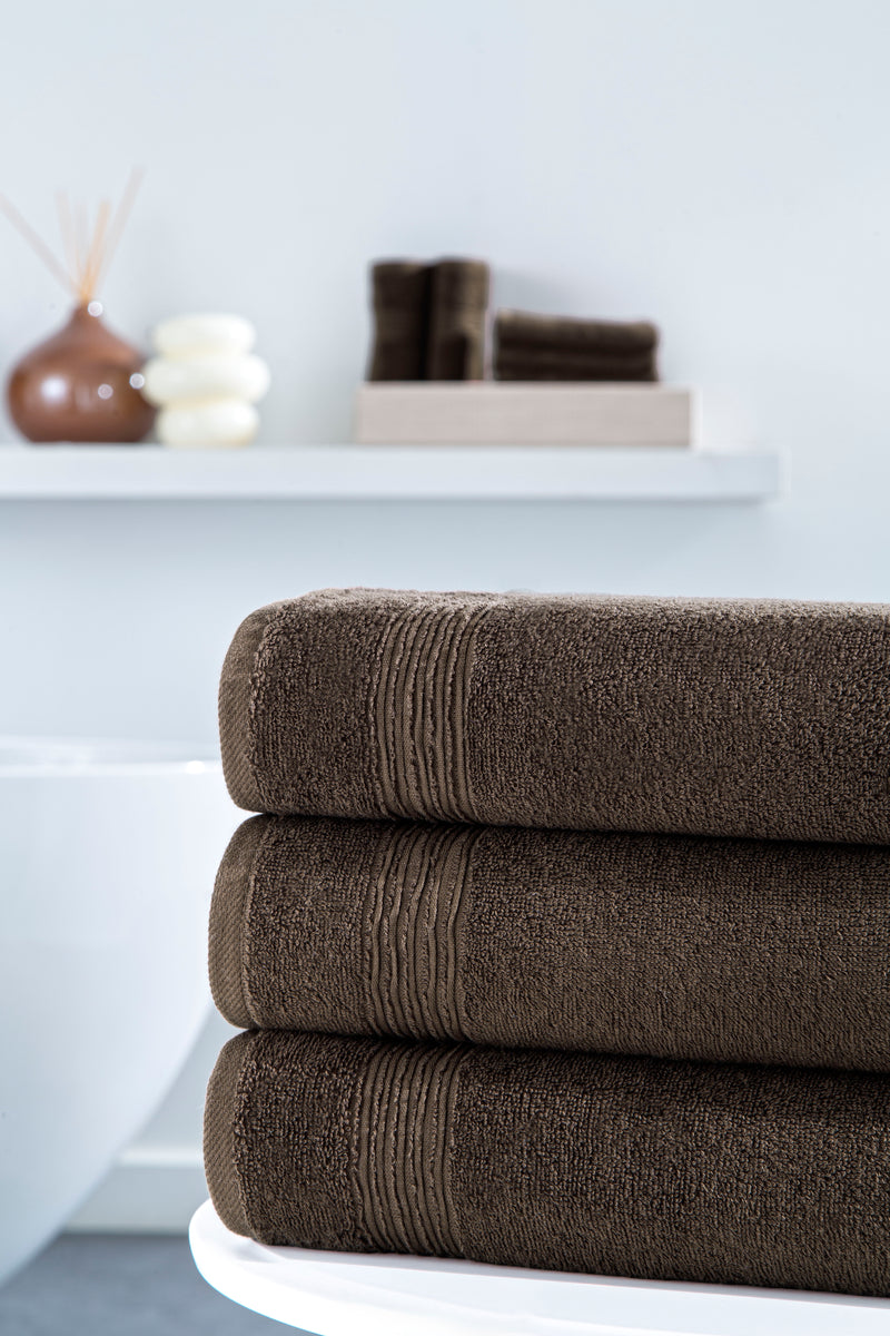Werty 4-Piece Bath Towel Set - 27x54