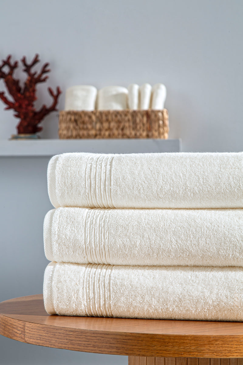 Werty 4-Piece Bath Towel Set - 27x54
