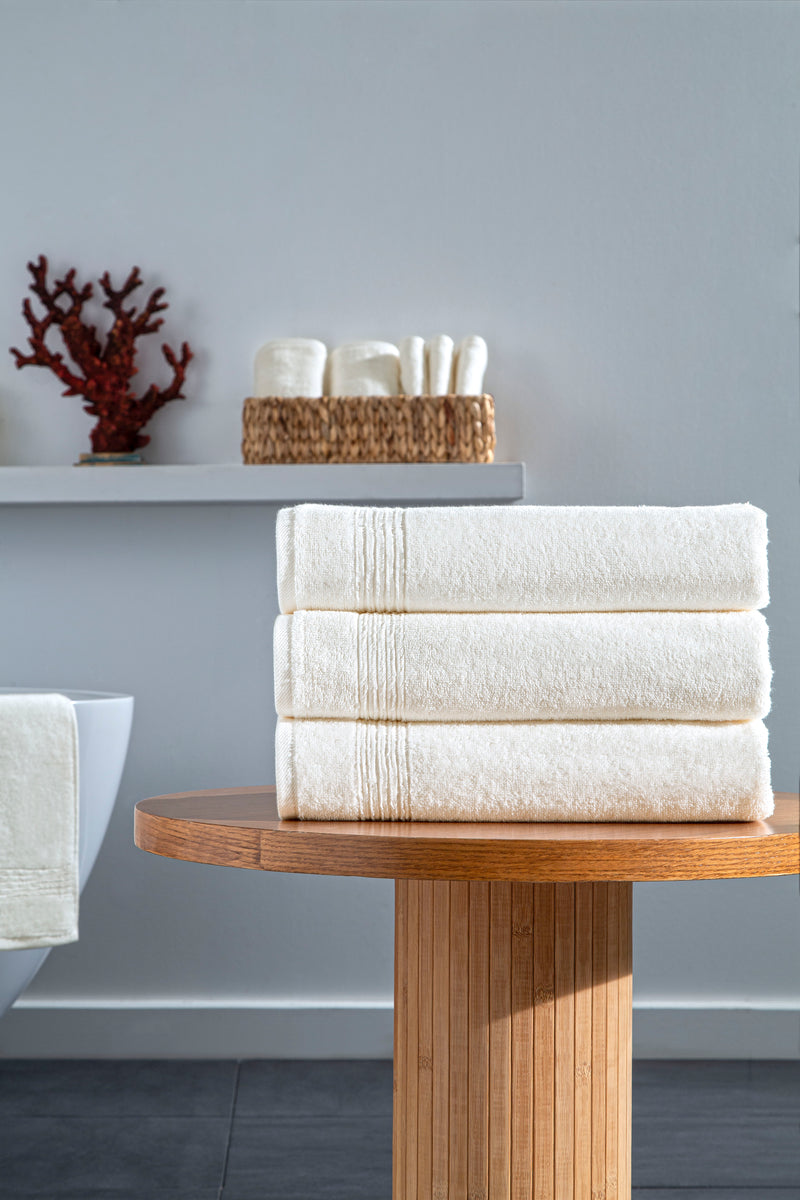 Werty 4-Piece Bath Towel Set - 27x54