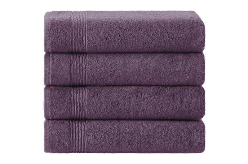 Werty 4-Piece Bath Towel Set - 27x54