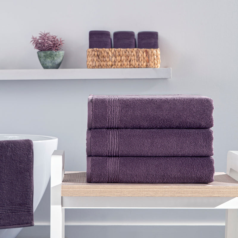 Werty 4-Piece Bath Towel Set - 27x54