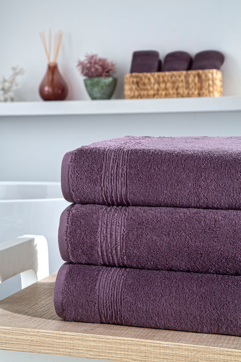 Werty 4-Piece Bath Towel Set - 27x54