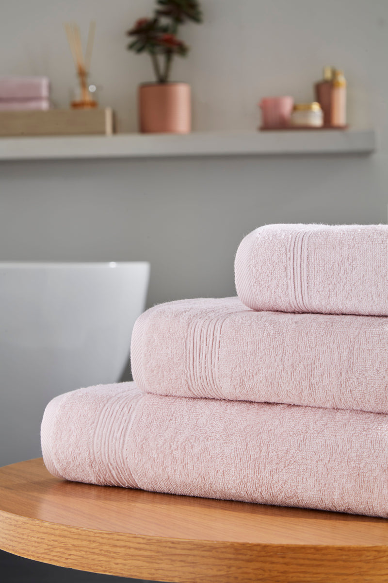 Werty 6-Piece Complete Bath Towel Set - 100% Luxury Turkish Cotton
