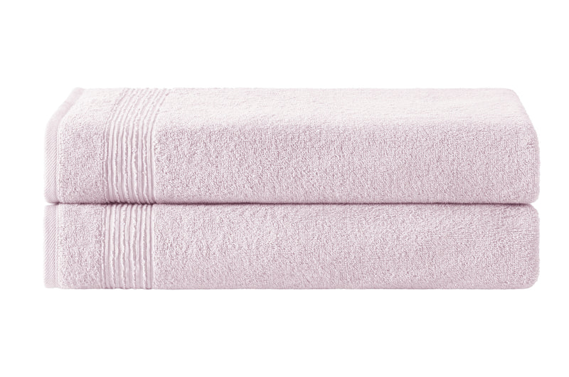 Werty 2-Piece Bath Sheet Set - 35x70” Oversized Luxury Turkish Cotton